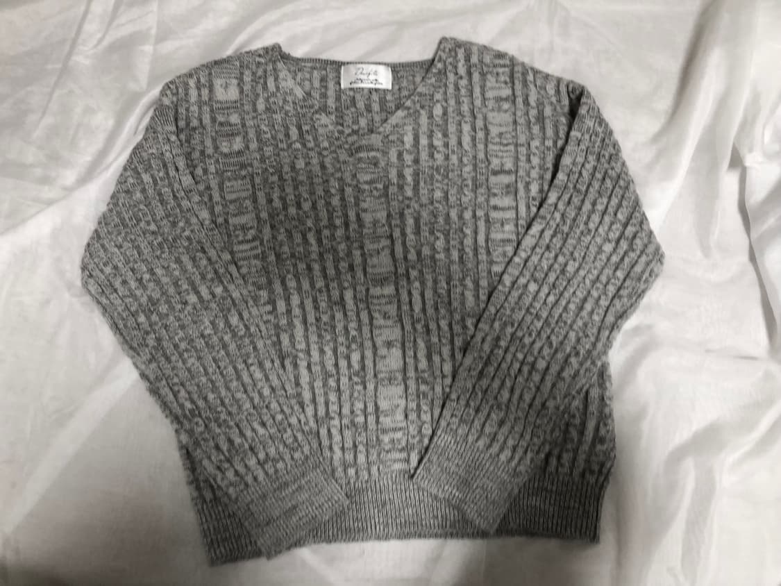 데일리 그레이 니트 상품이미지2