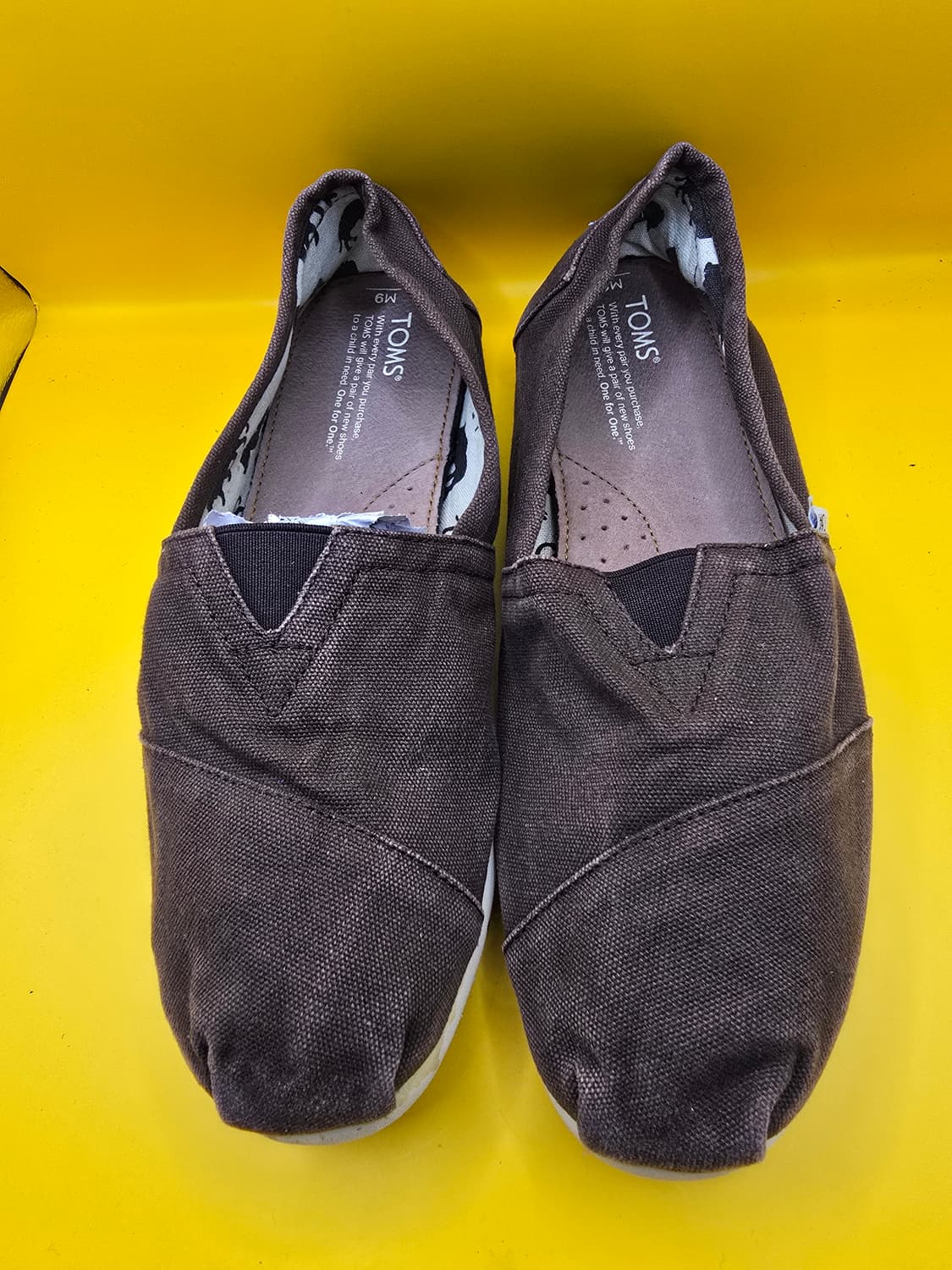 탐스 브라운 캔버스 슬립온 270 상품이미지1