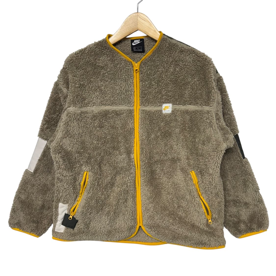 나이키 퓨추라 로고 쉐르파 후리스 집업 상품이미지1