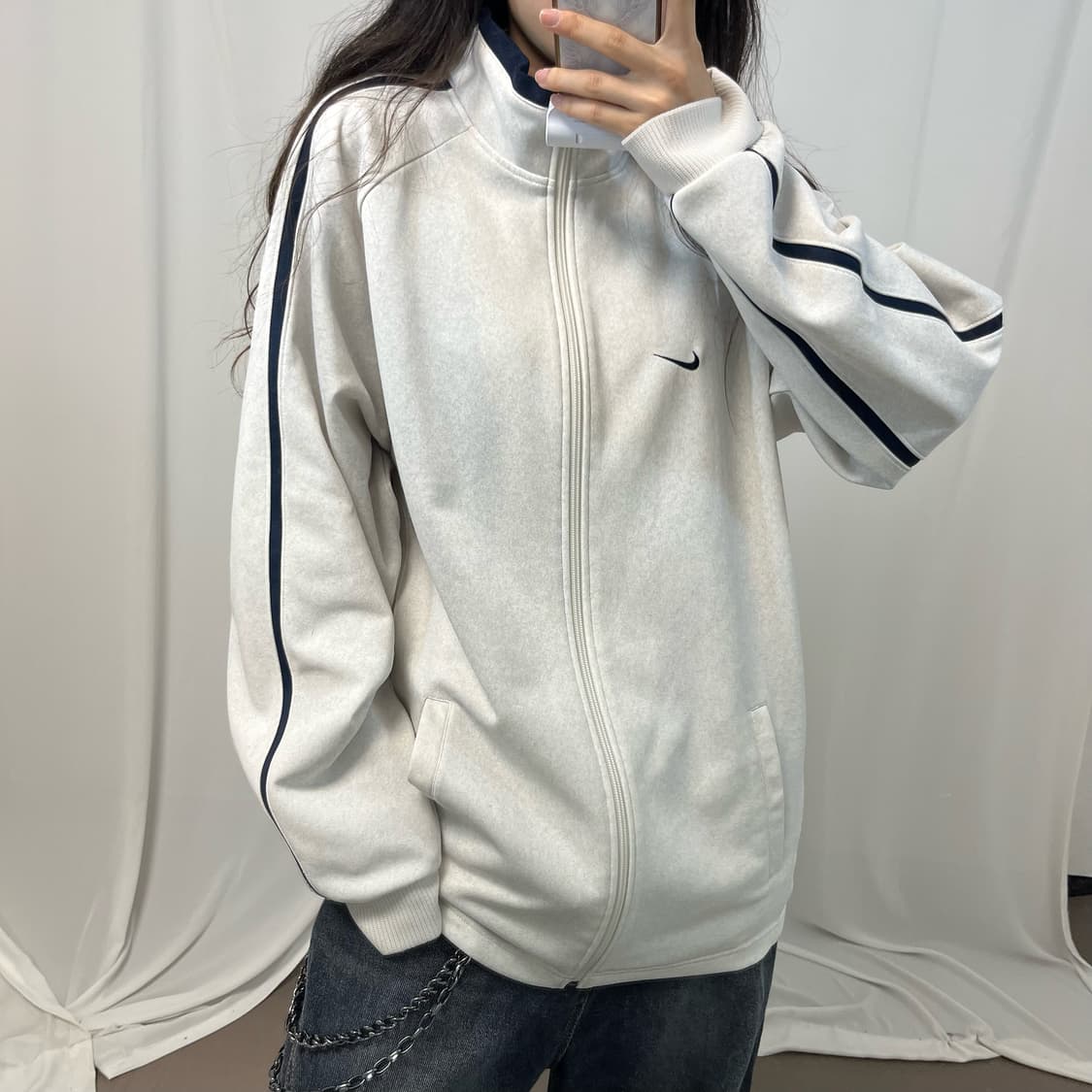 Nike melange gray 00's cotton jersey 상품이미지3
