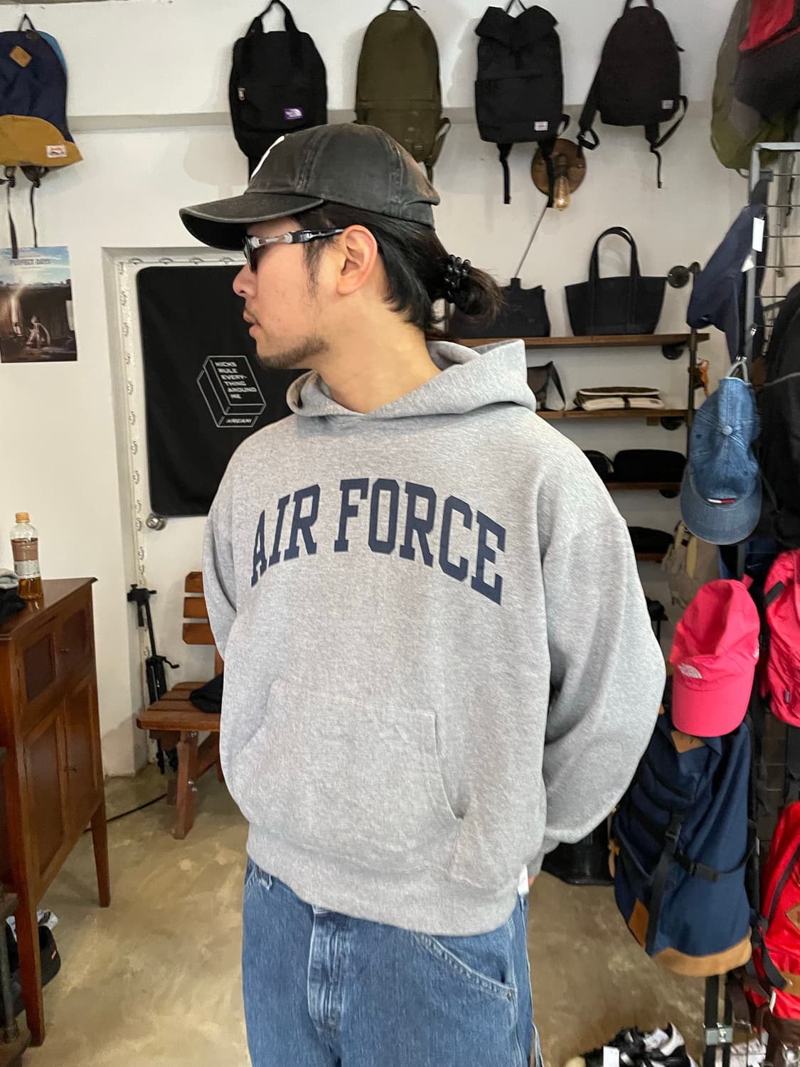 JANSPORT AIR FORCE 후드 M 상품이미지3