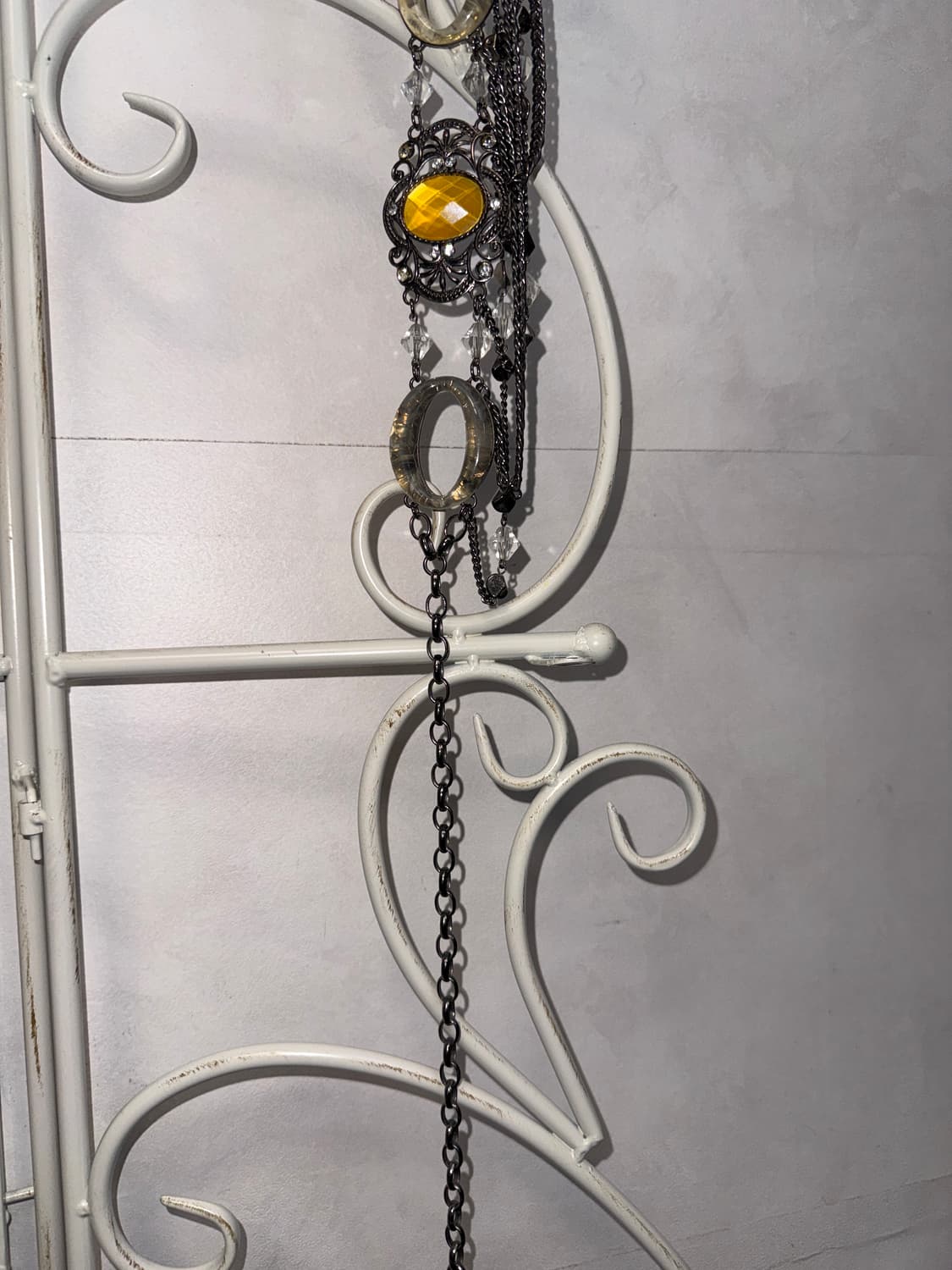 Oriental gemstone beads cubic chain belt 상품이미지6