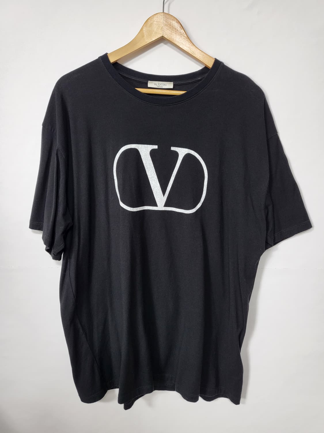 발렌티노 V 로고 반팔티 M (100-105) 상품이미지8