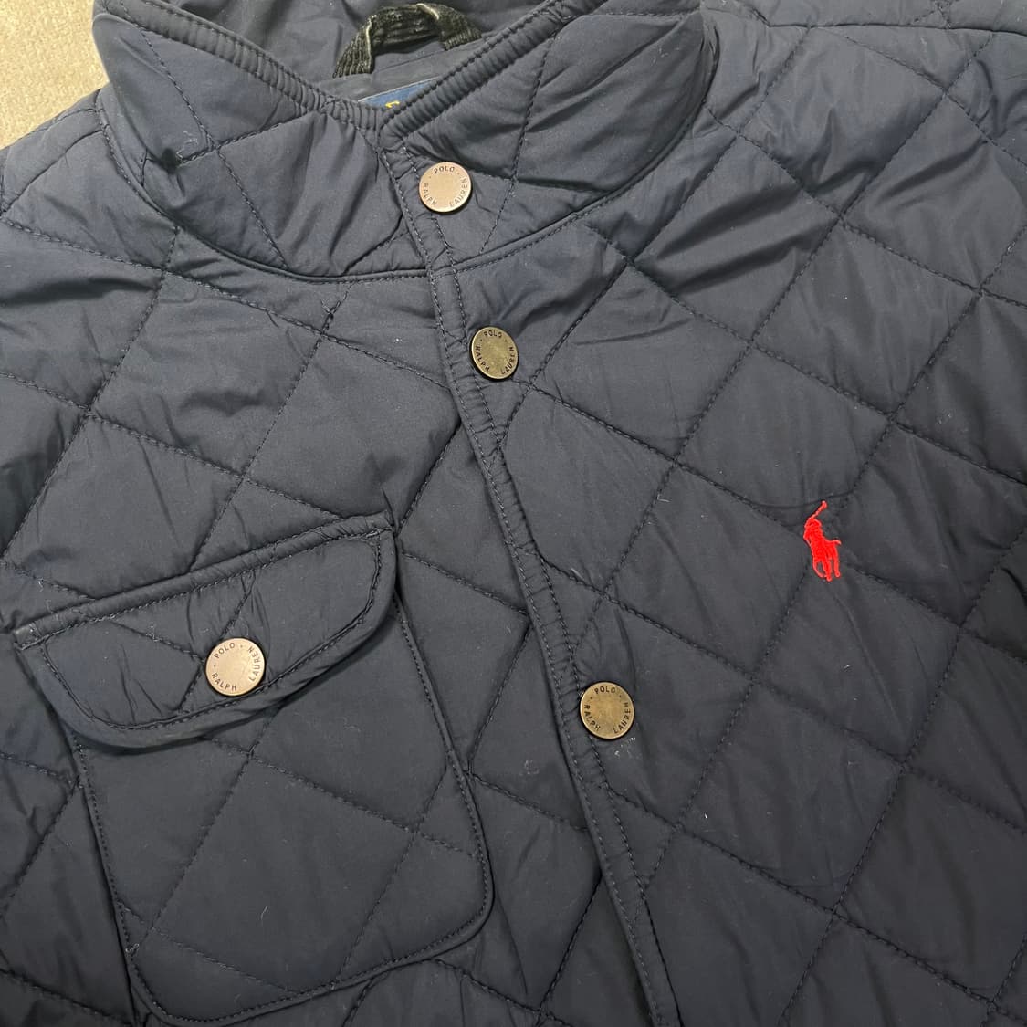 95 폴로랄프로렌 스몰포니 퀄팅 자켓 상품이미지2