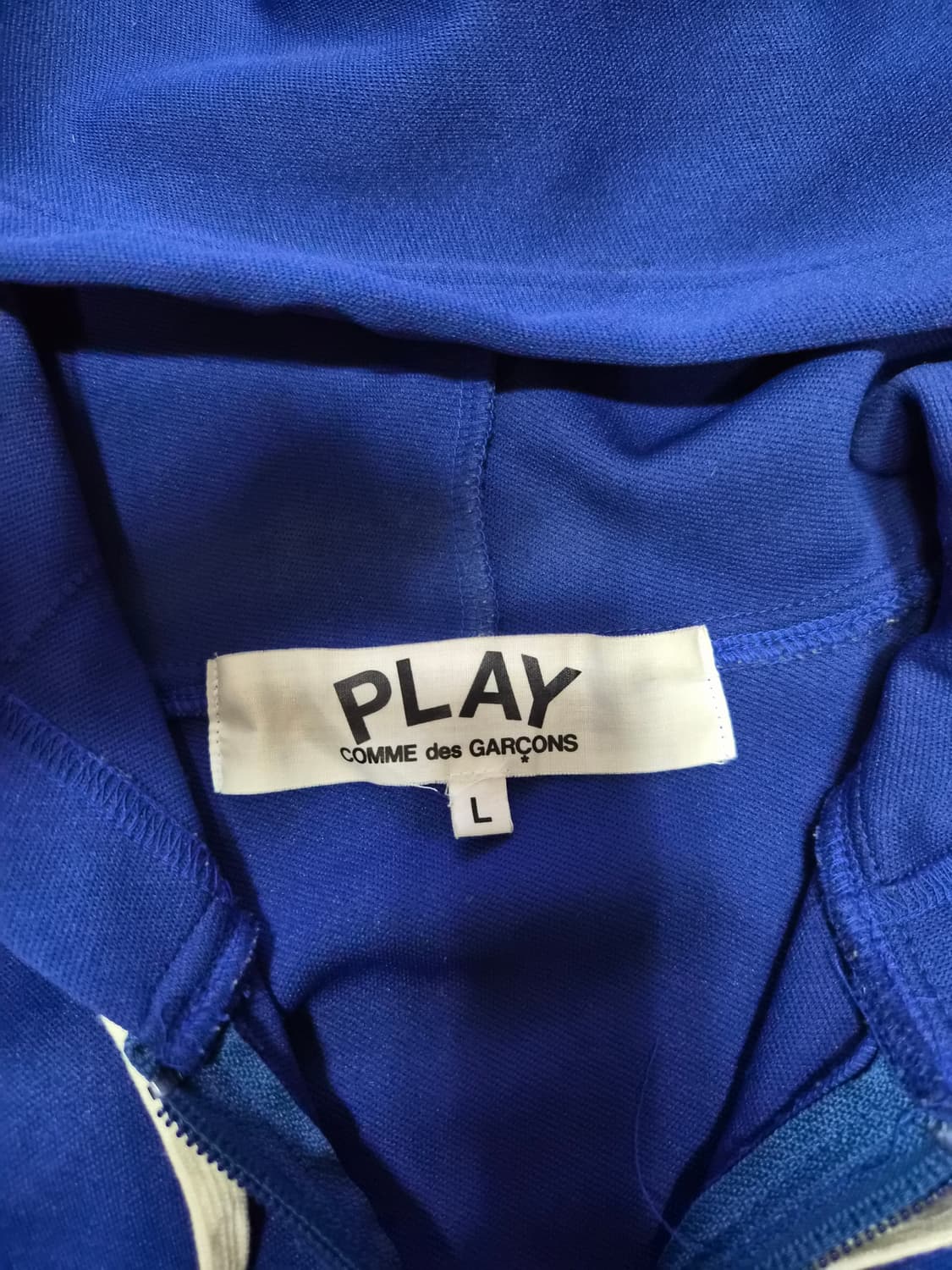 (정품) 꼼데가르송 후드집업 L (명품 후드티 남성 여성 티셔츠) 상품이미지4