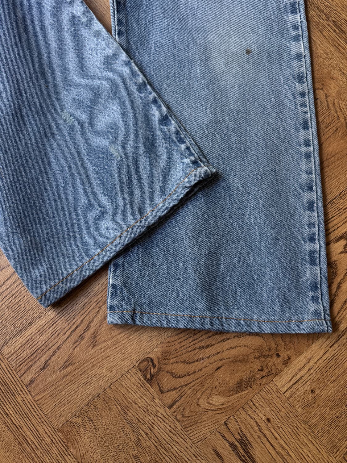 [36]리바이스 517 미디엄블루 플레어 데님 팬츠 F44 상품이미지4