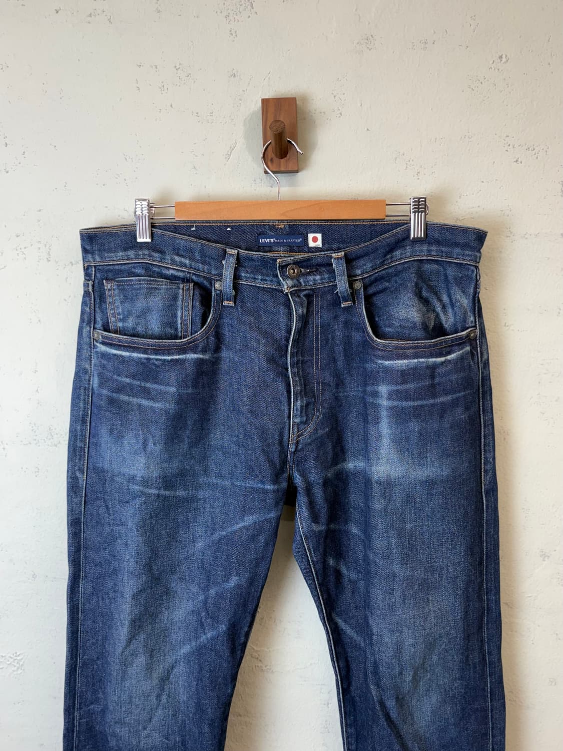 리바이스 빅E 제팬 메이드 502 셀비지 데님 팬츠 상품이미지4