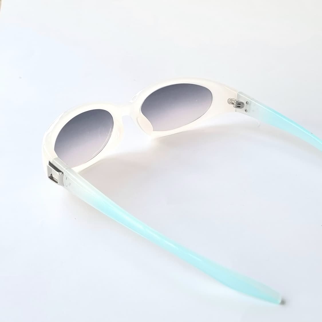 빈티지 Y2K  Cyber 스포츠 오벌 선글라스 상품이미지5