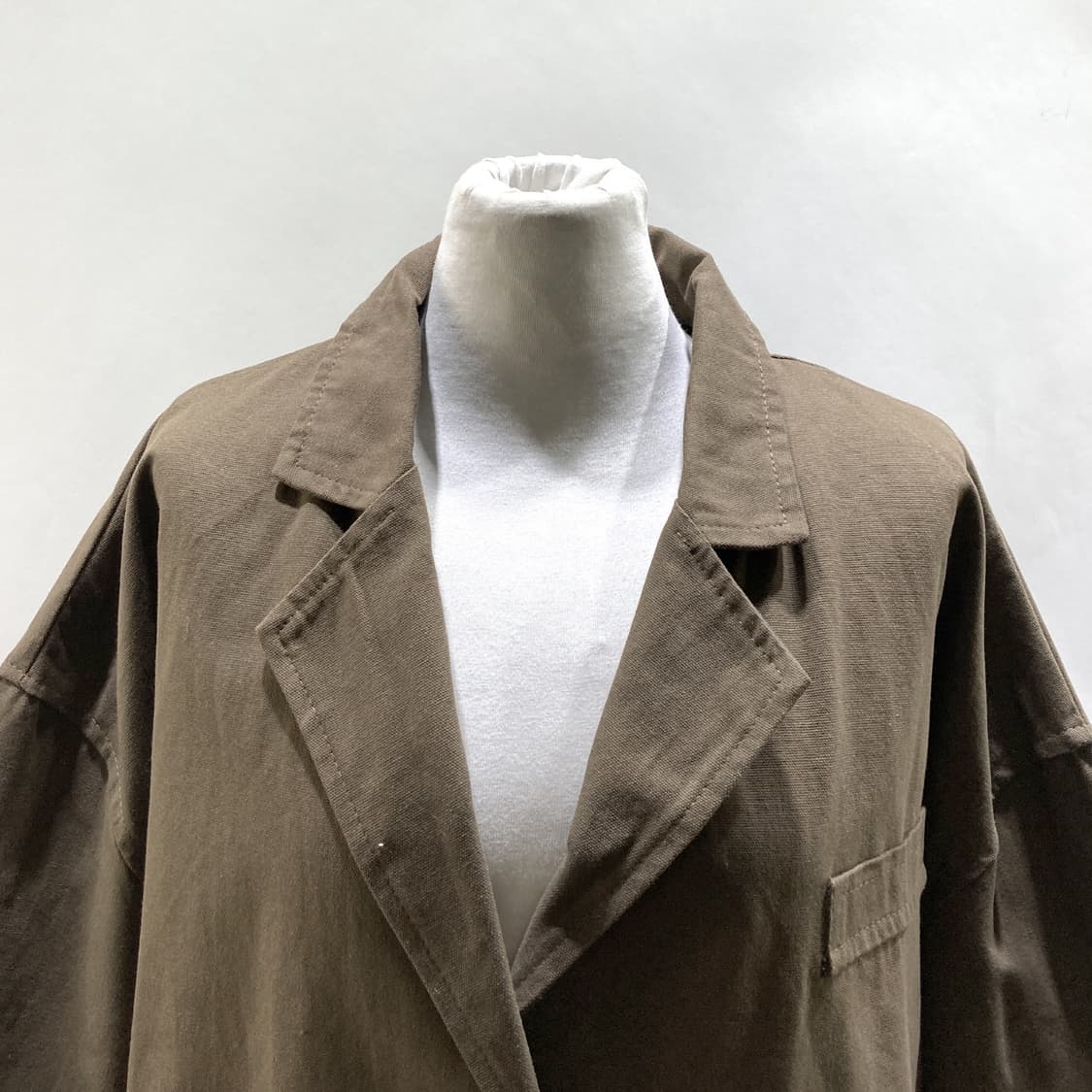 1990 여성 브라운 루즈핏 면 자켓 FREE  상품이미지2