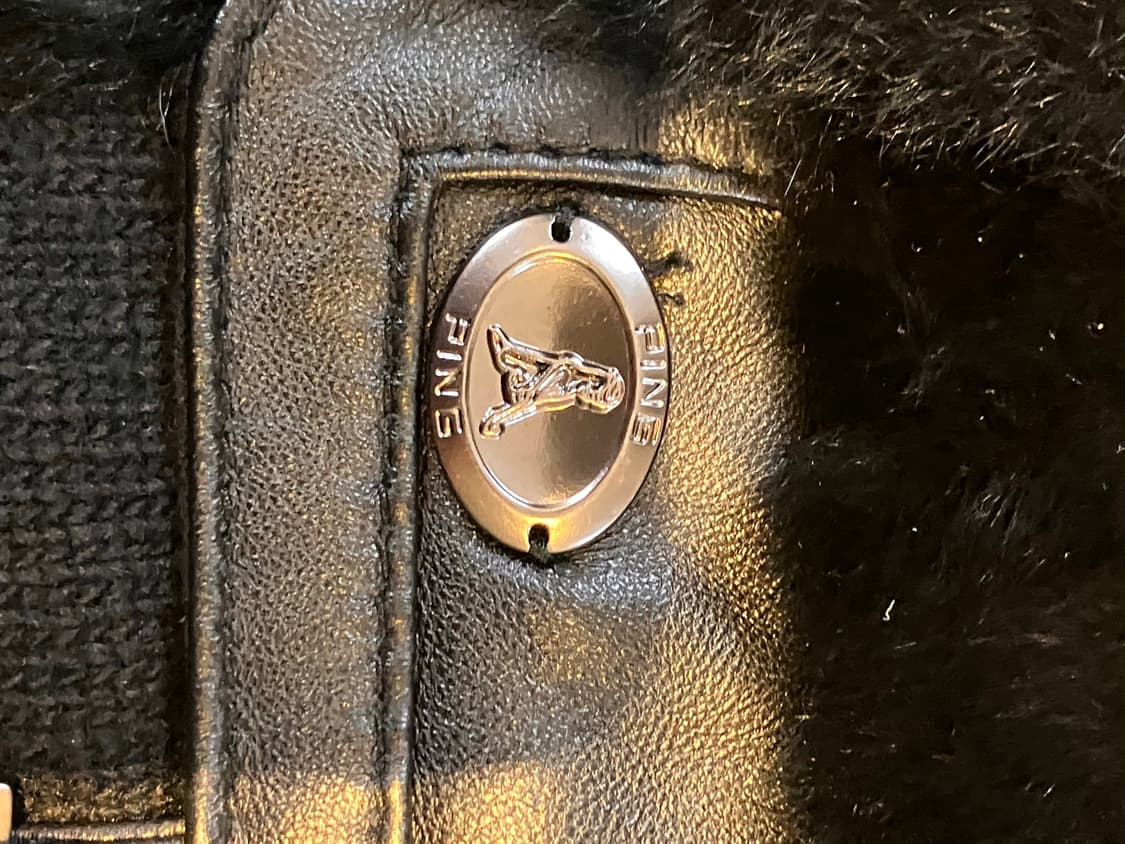 블랙 니트 퍼자켓 상품이미지4