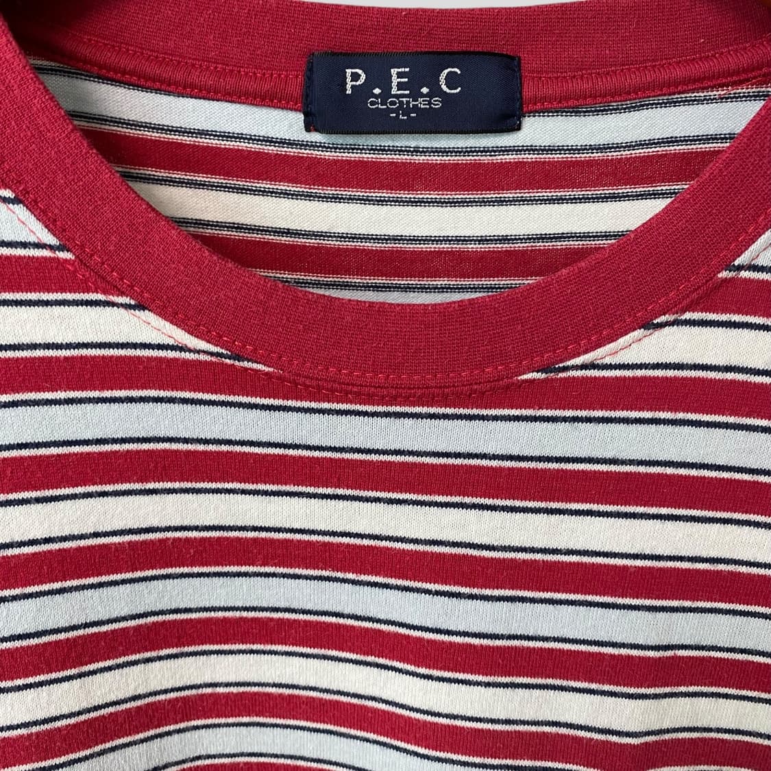 (L)PEC 스트라이프 반팔티셔츠 상품이미지2