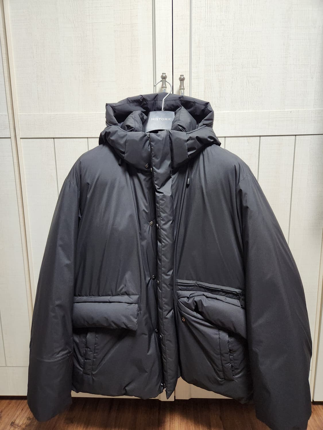 247시리즈 도레이델피 구스다운 블랙 M사이즈 상품이미지1