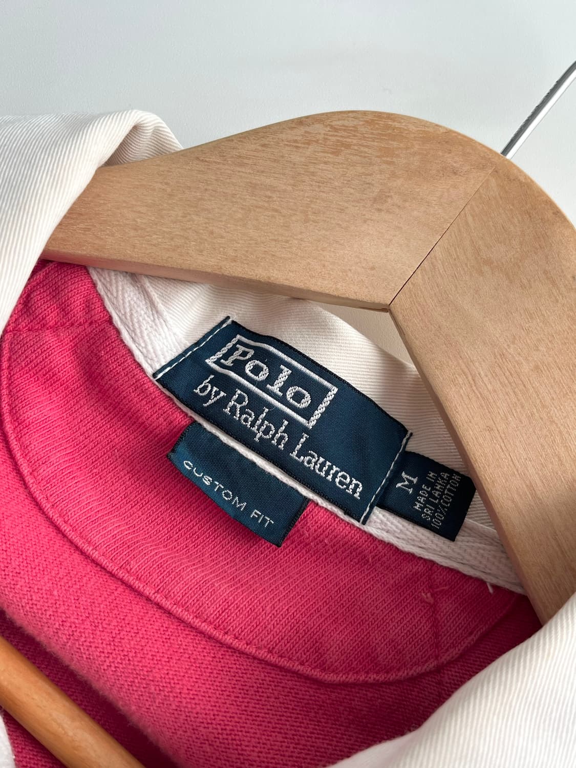 Polo 폴로 랄프로렌 플럼핑크 럭비 스웻셔츠 상품이미지6