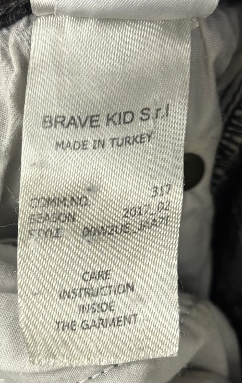 존 갈리아노 블랙 데님 상품이미지8