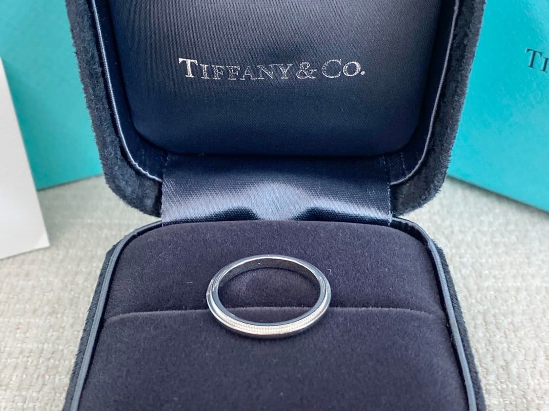 티파니 밀그레인 PT950 백금 49호 2mm 링(국내9호) 상품이미지4