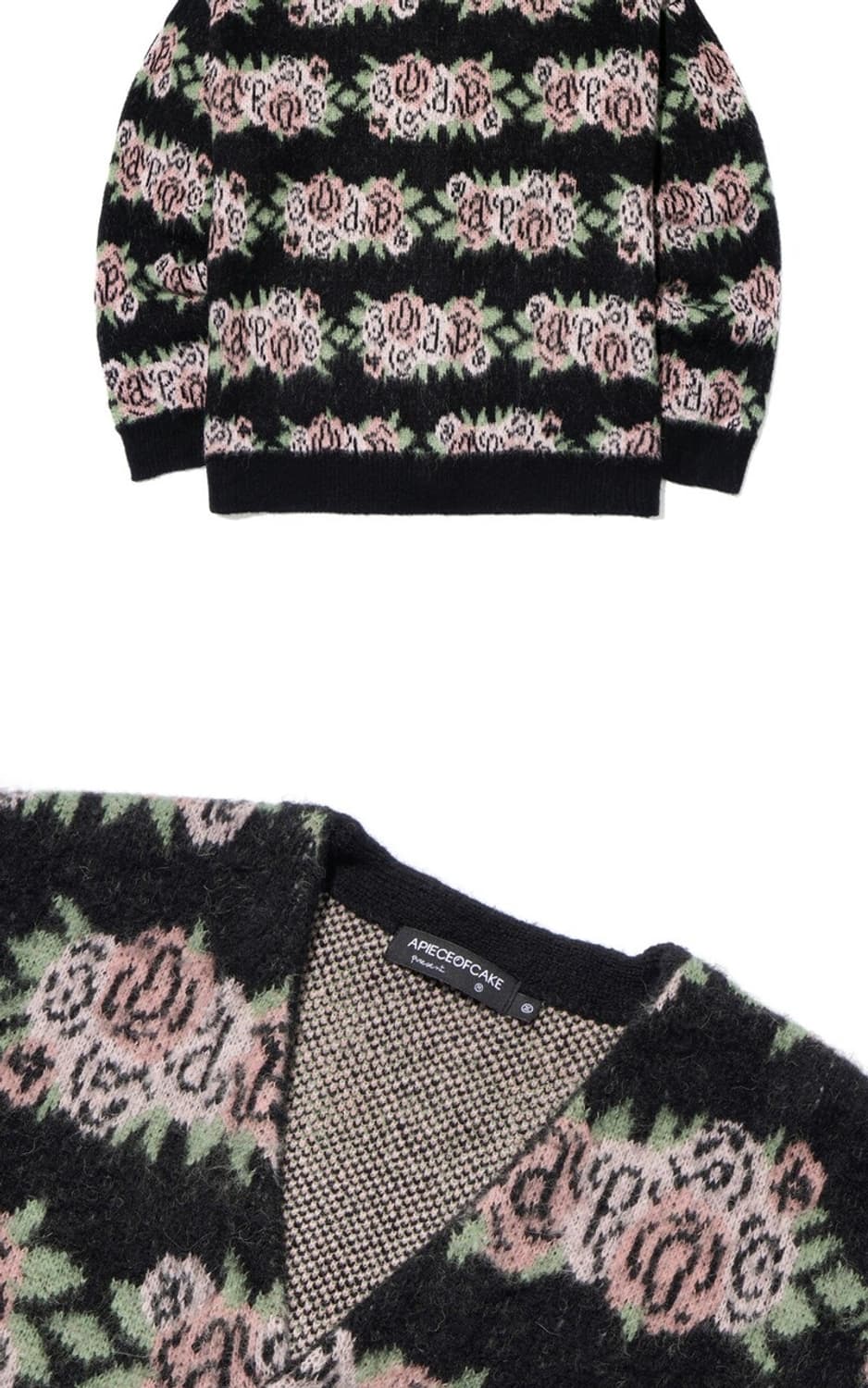 어피스오브케이크 flower pattern cardigan 상품이미지2