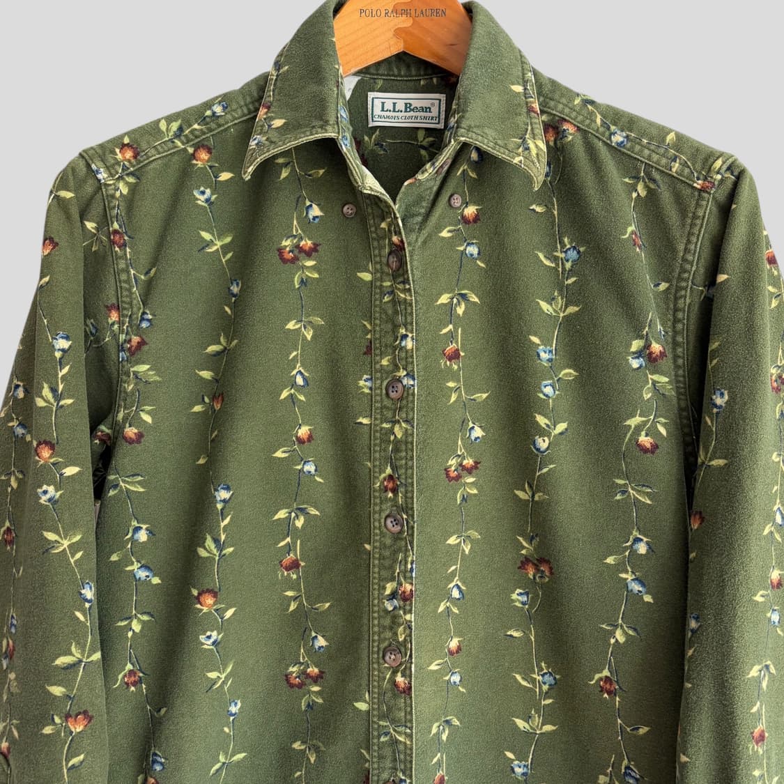 (여성XS)빈티지 L.L.bean 엘엘빈 플라워 패턴 셔츠 상품이미지2