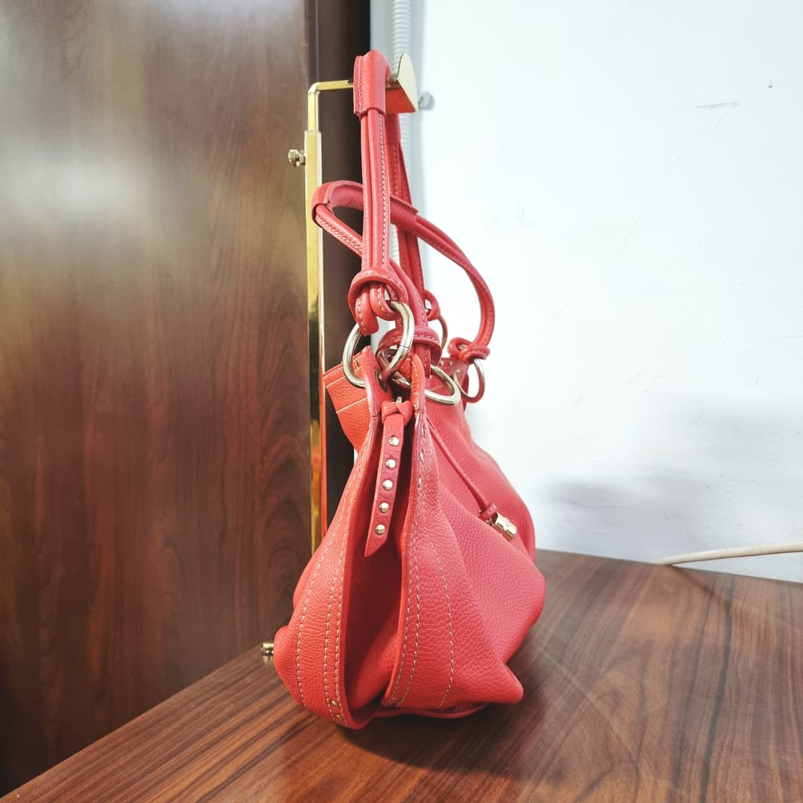 셀린느 소가죽 숄더백 토트백 호보백 made in Italy / 상태최상 상품이미지3