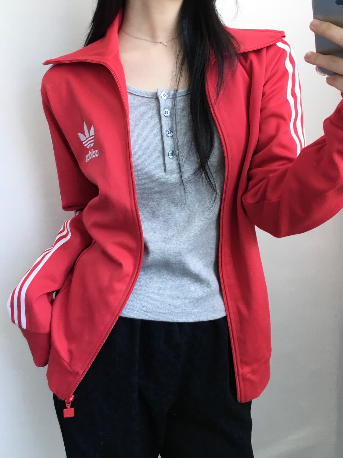 Adidas 아디다스 레드 유로파 트랙탑 상품이미지3