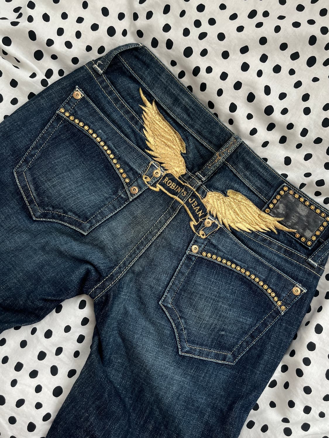 로빈스진 스키니핏 로우라이즈 데님 팬츠 상품이미지1