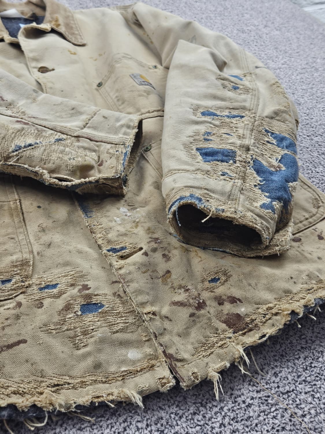 칼하트 리페어 커스텀 아크틱 초어 워크 자켓 (상세설명참조)/ 10076 상품이미지10