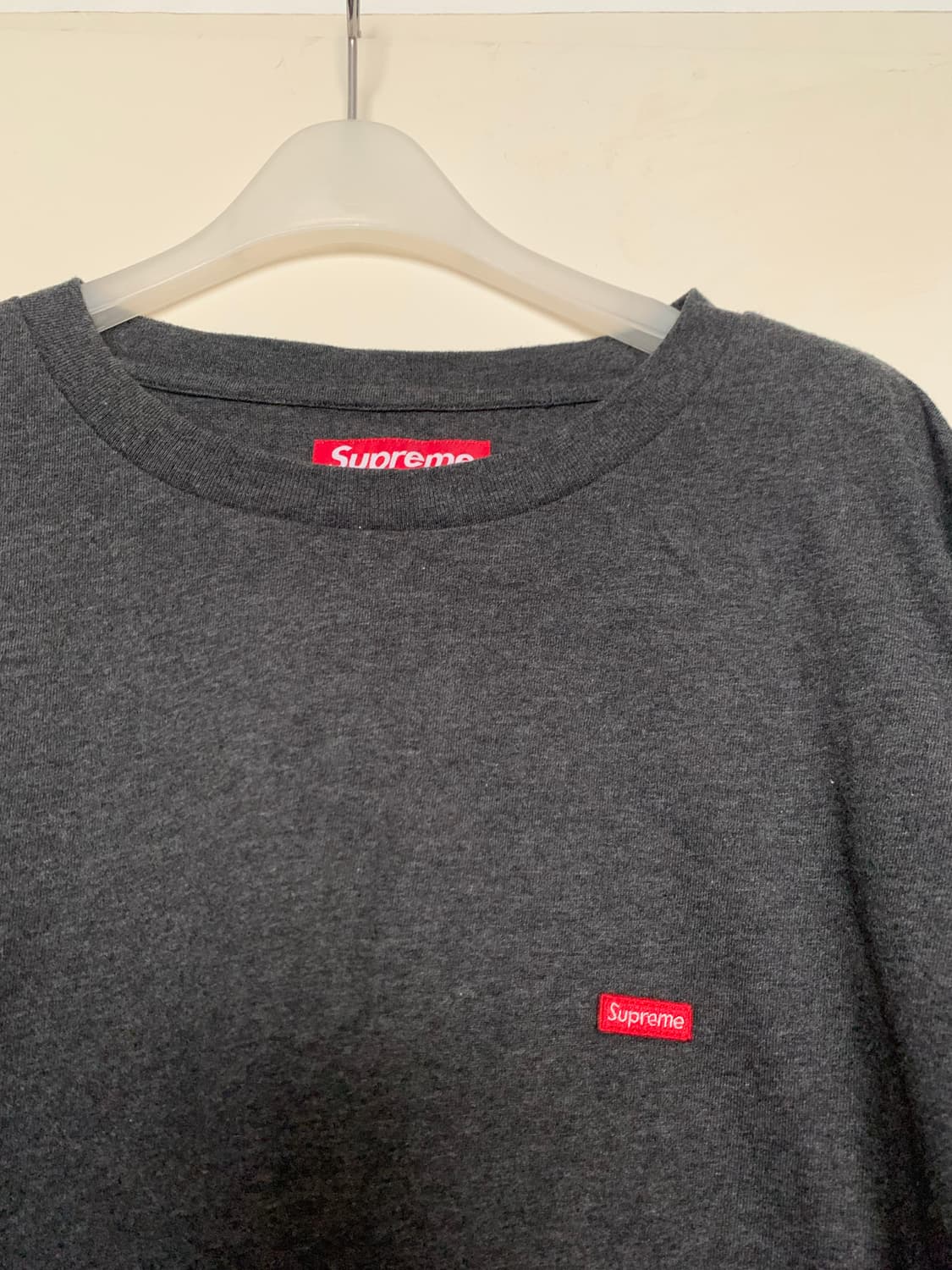 슈프림 스몰 박스로고 롱슬리브 상품이미지2