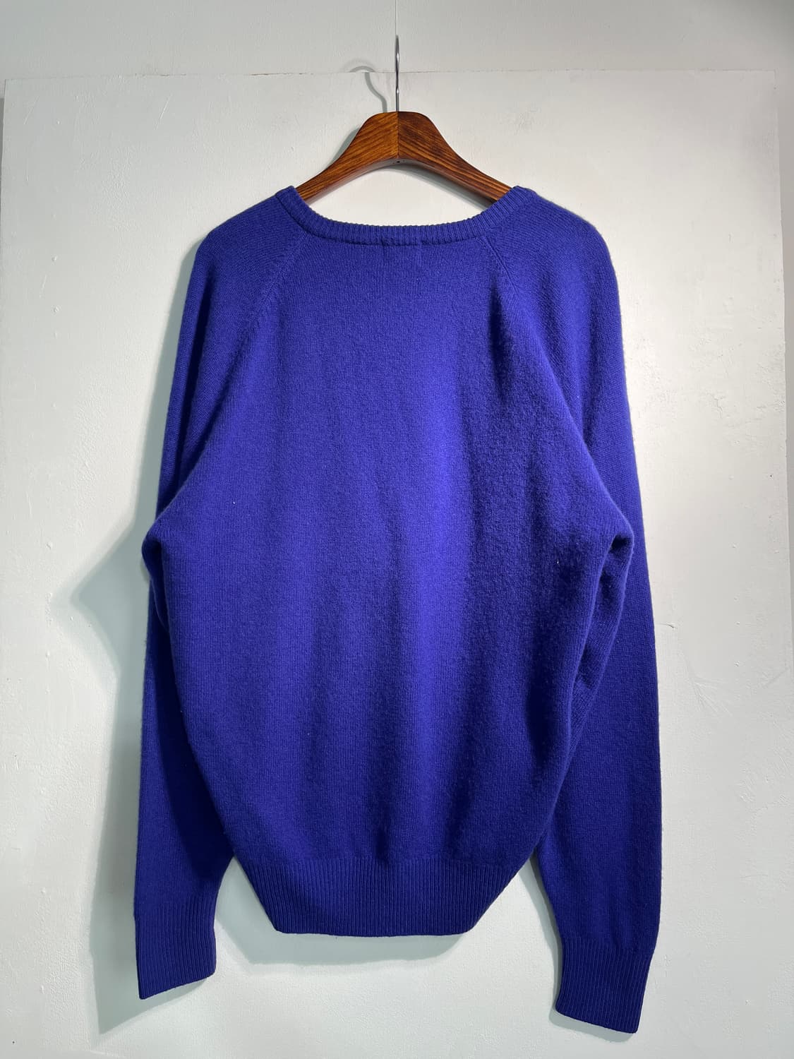 램스울 100% 니트 Lambs Wool 100%  L 상품이미지2