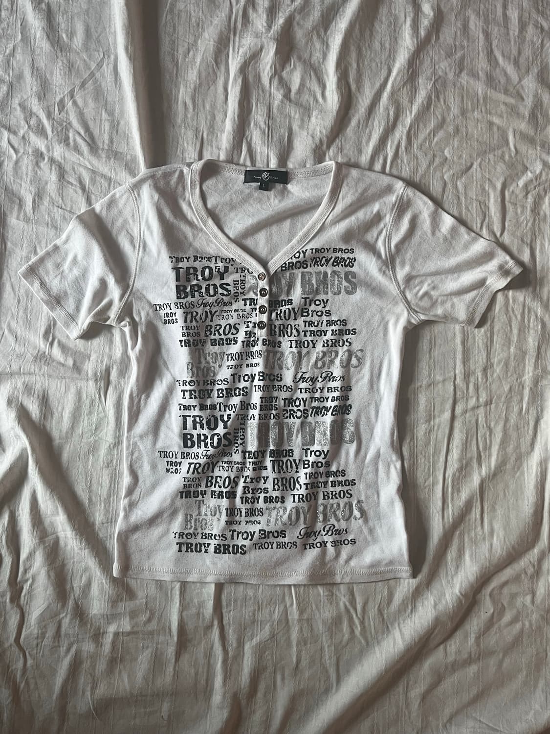 Vintage Punk Mood Print Half 상품이미지1