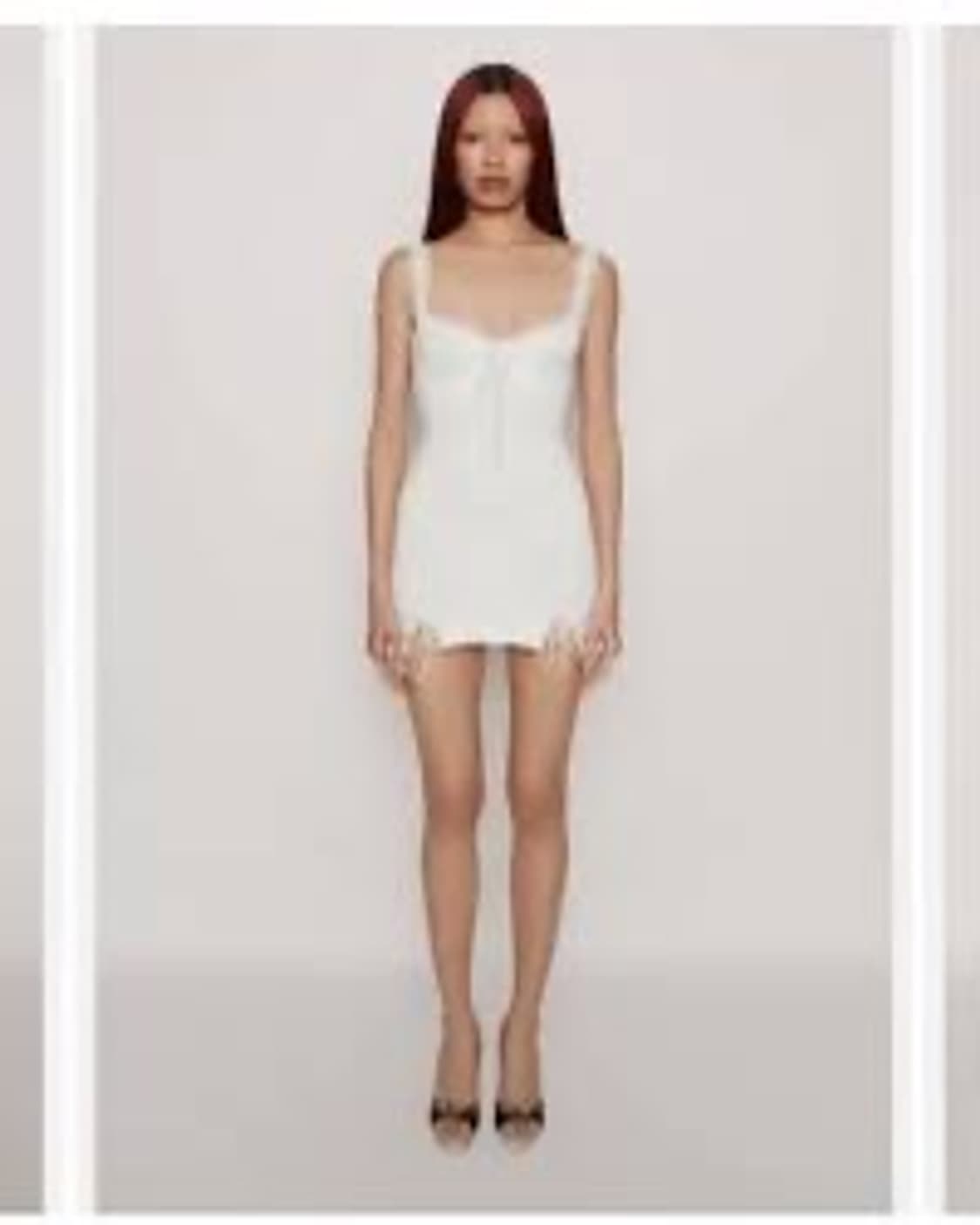 Danielle Guizo mini dress white xxs 상품이미지1