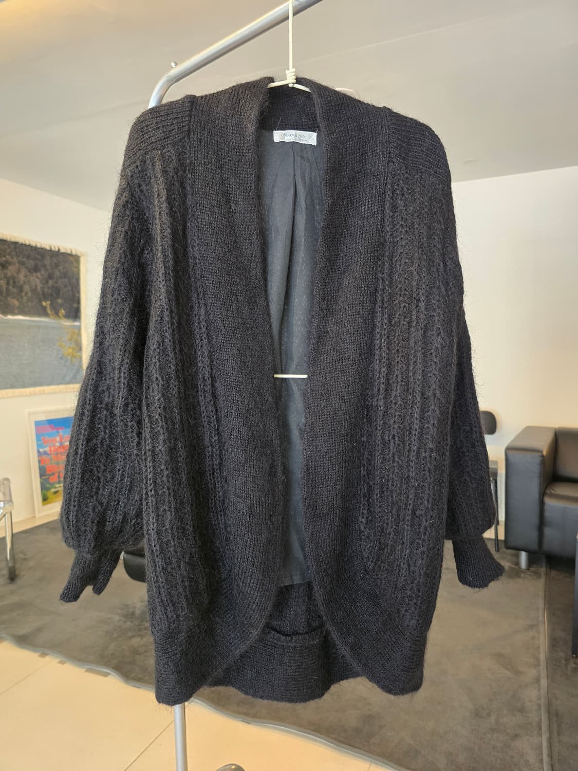 블랙 모 가디건 상품이미지4