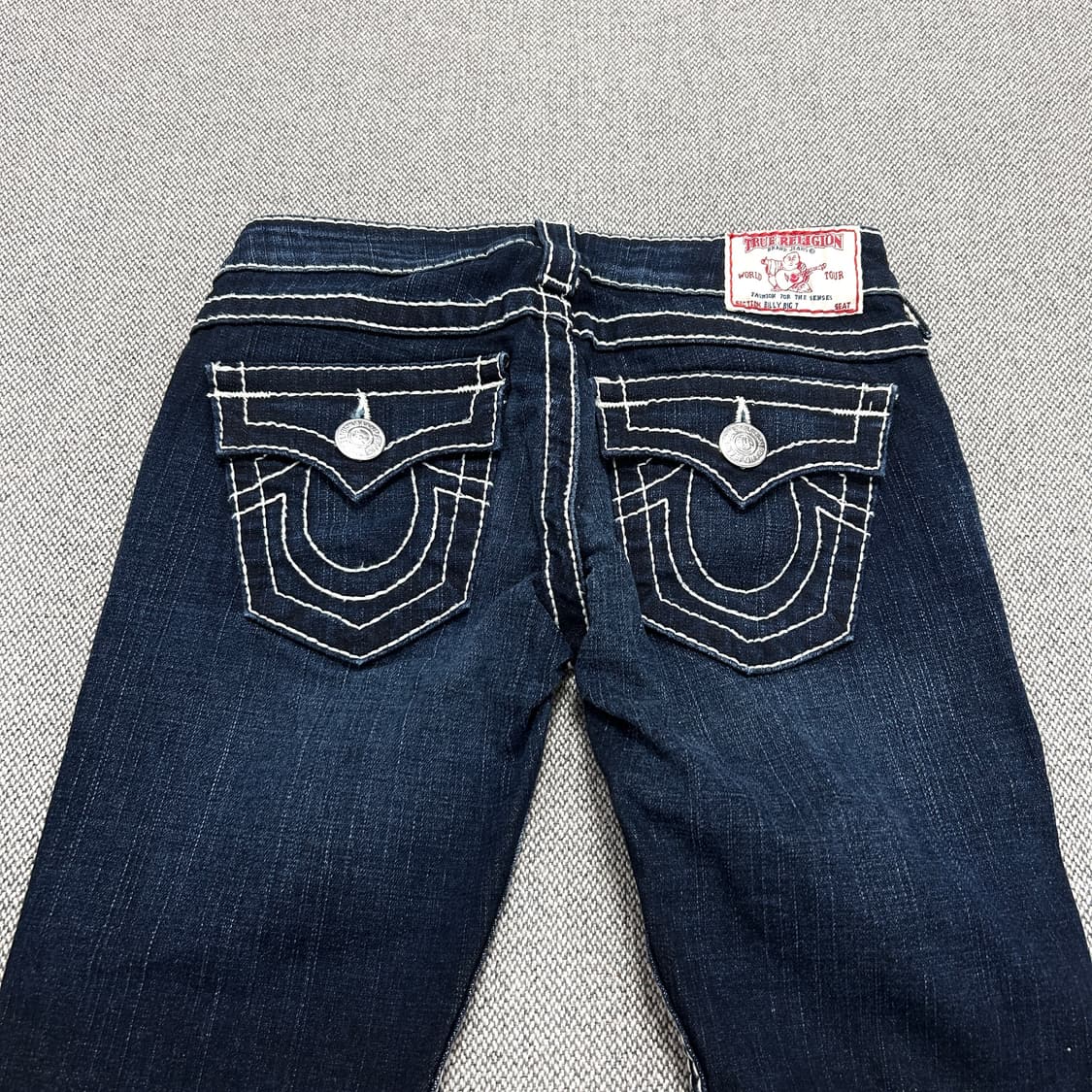 트루릴리전 우먼스 빌리 빅티 스티치 데님팬츠(25) 상품이미지4