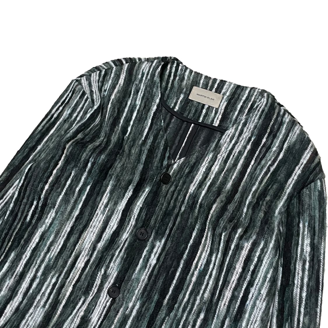 마틴플랜 스트라이프 니트 가디건 상품이미지3