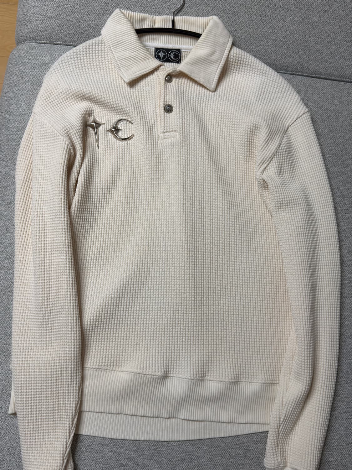 떠그클럽 와플니트 M 판매 상품이미지2