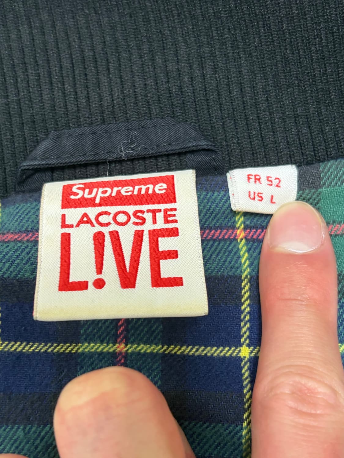 슈프림 라코스테 헤링턴 자켓 상품이미지3