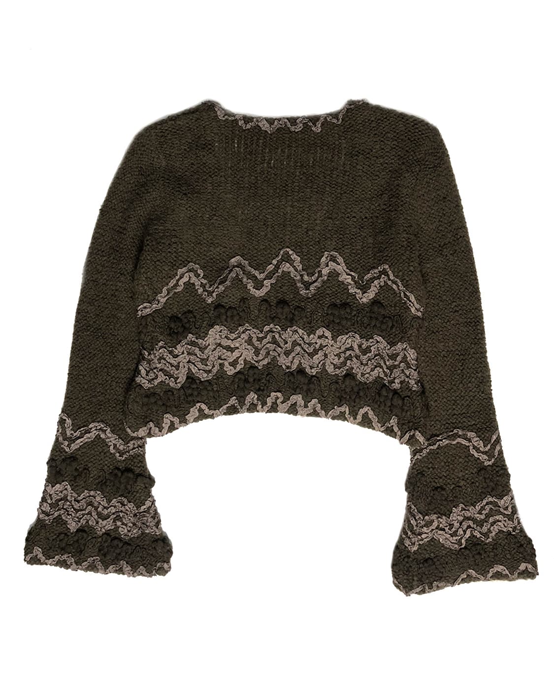 Vintage 브라운 가디건 상품이미지2