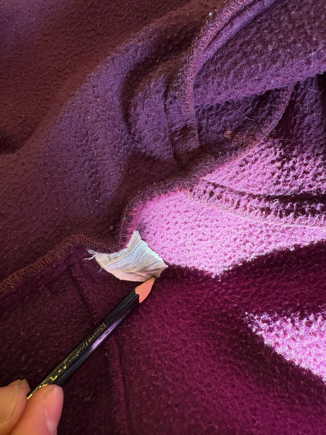 80s 파타고니아 퍼플 신칠라 파일 자켓 상품이미지4