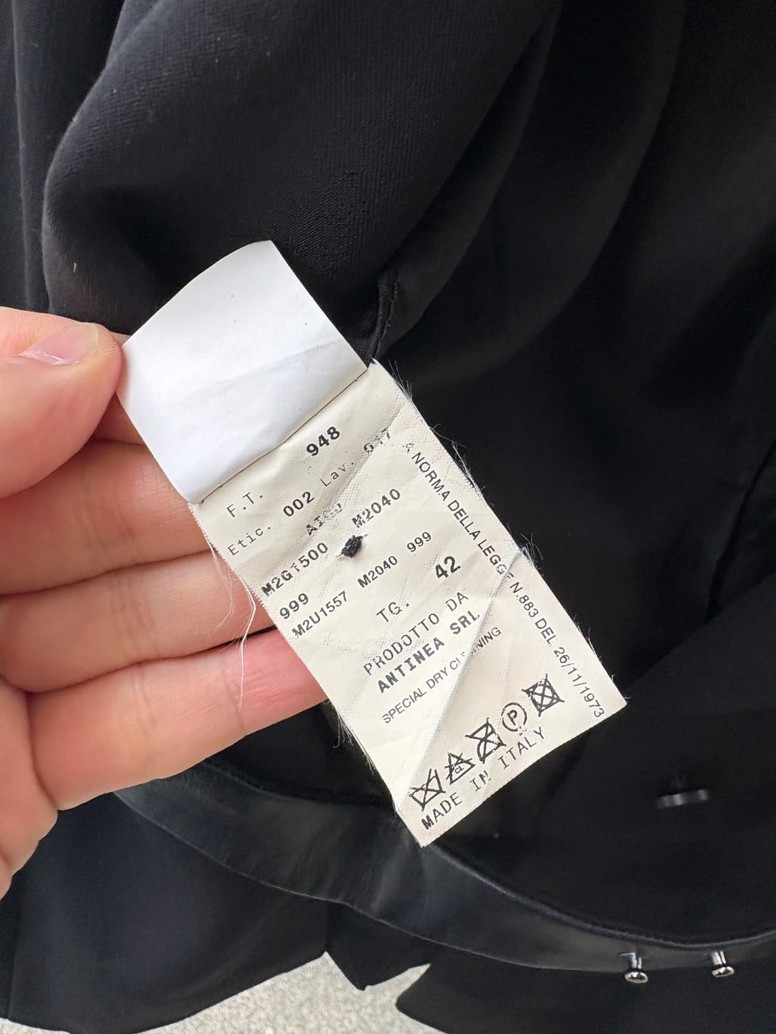 90's 엠포리오 아르마니 알마니 자켓 상품이미지7