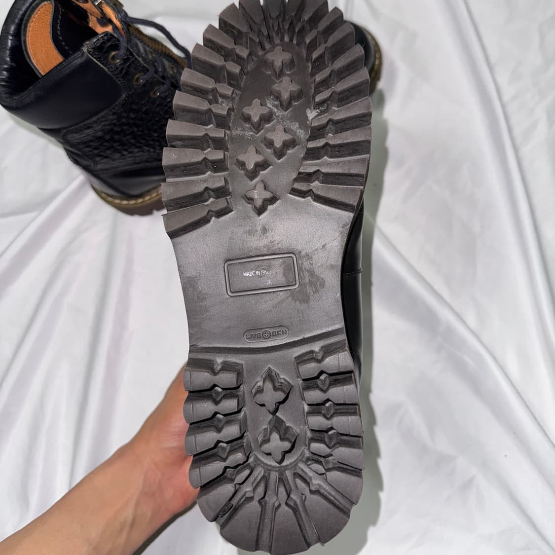 알렉산더 맥퀸 하이탑 집 부츠 상품이미지5