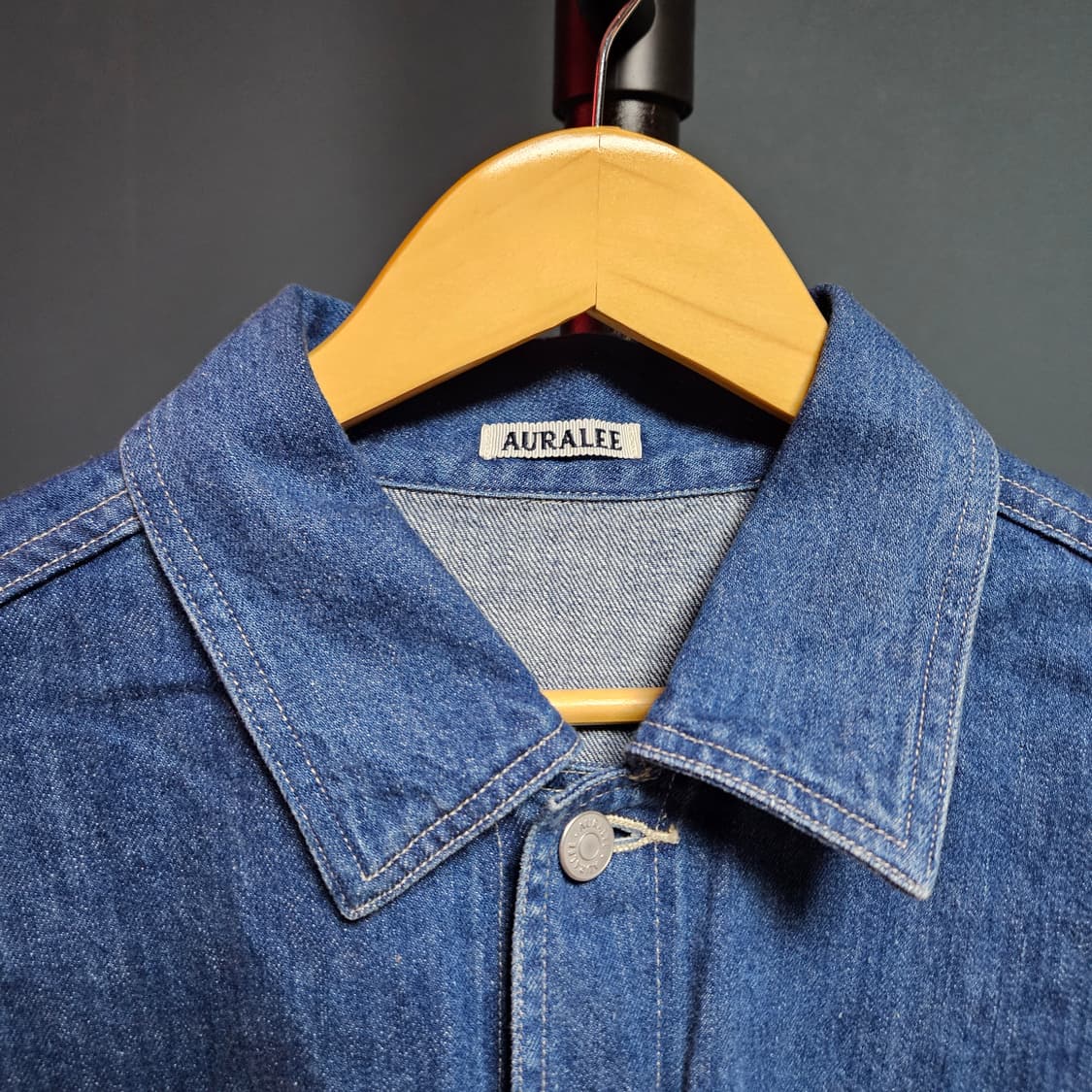 오라리 플리츠 데님자켓 상품이미지2