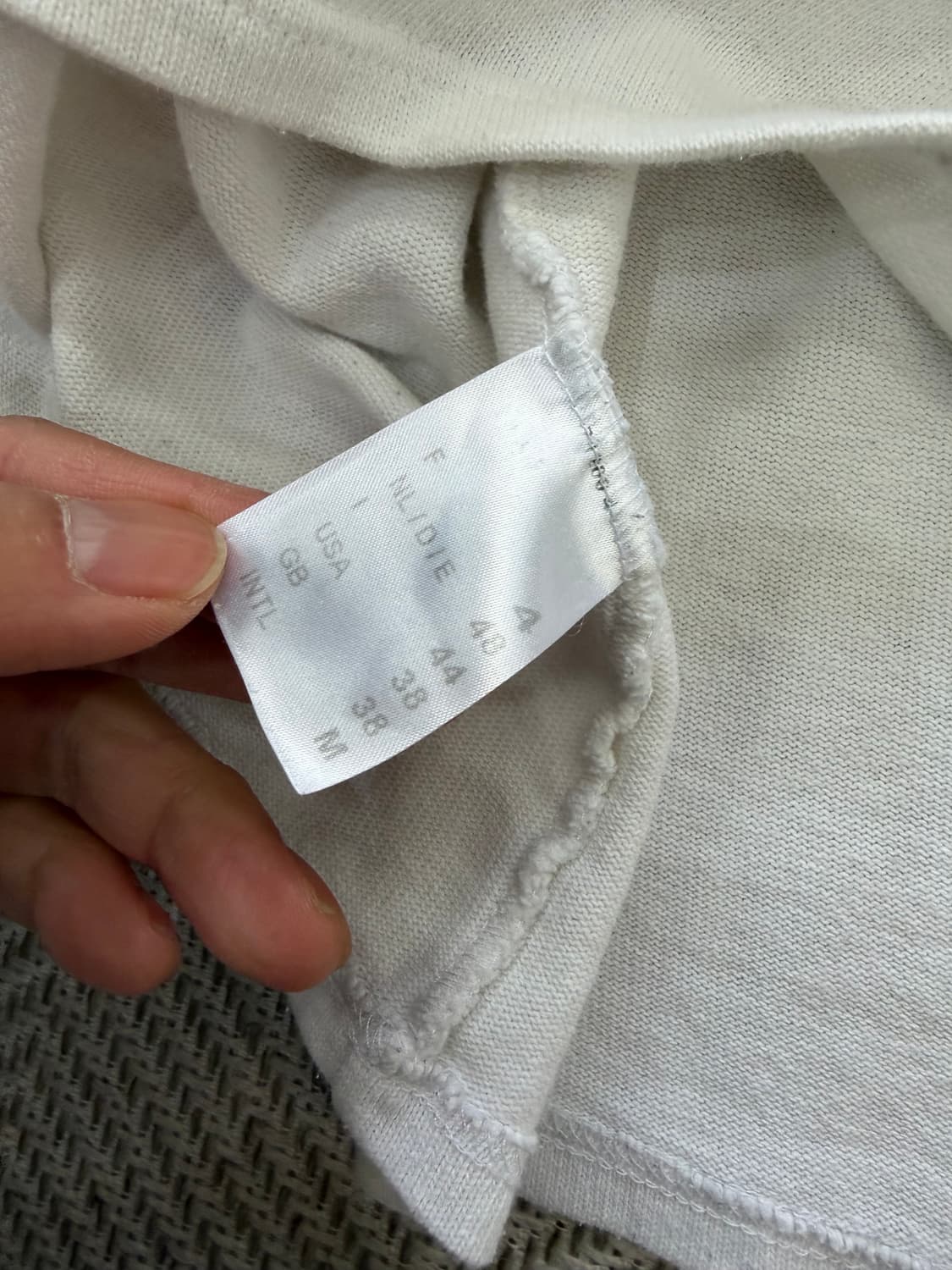 정품) 세인트제임스 길도 흰색 티셔츠 M 상품이미지7