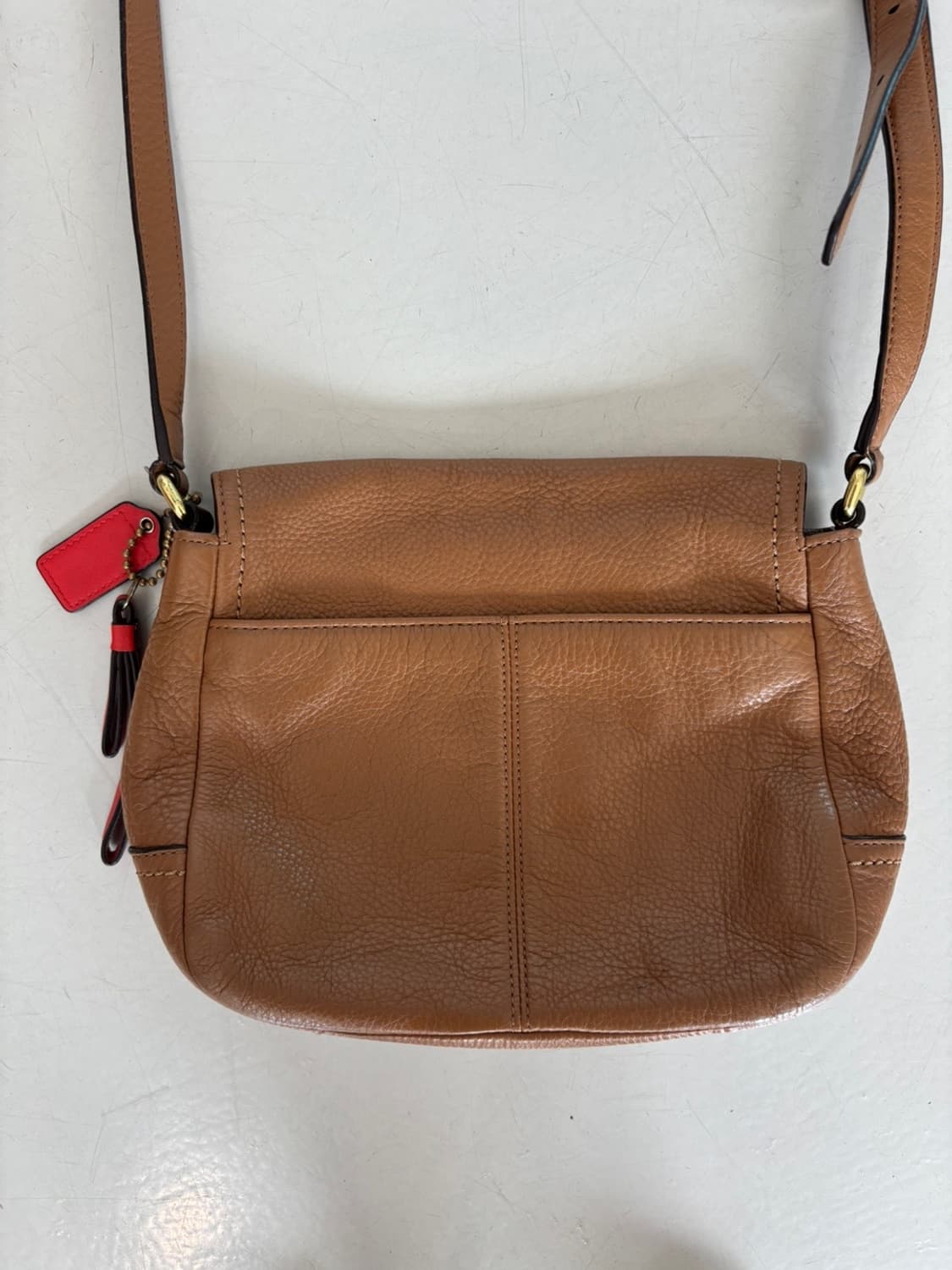 Old Coach Leather Bag 상품이미지4