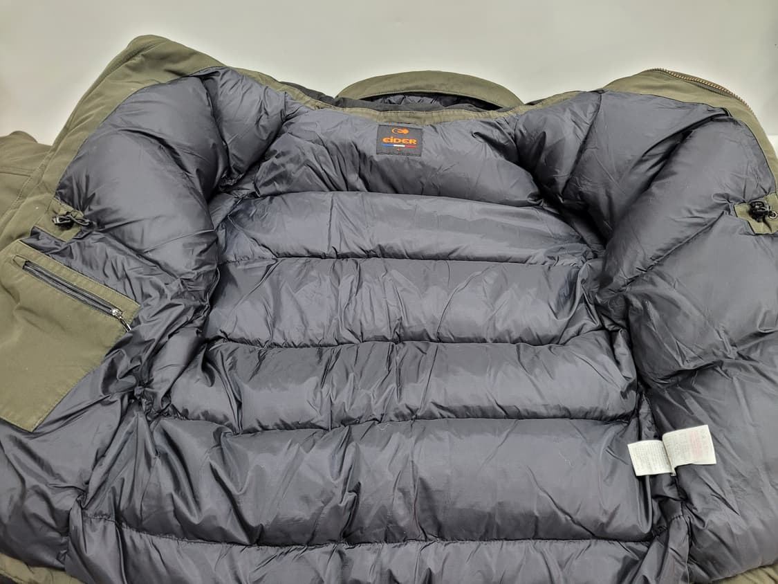 EIDER 아이더 헤비 다운 패딩 자켓 / 남 L 카키다잉
 상품이미지8