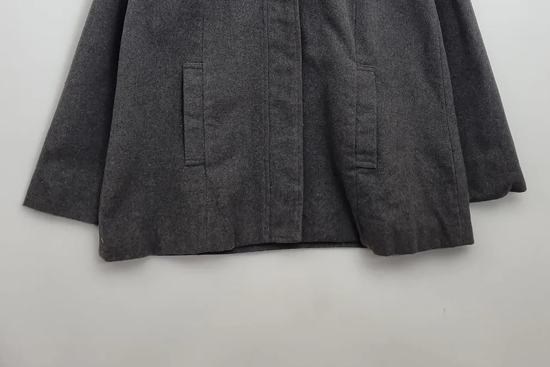 어반리서치 그레이 후드 울코트 상품이미지4