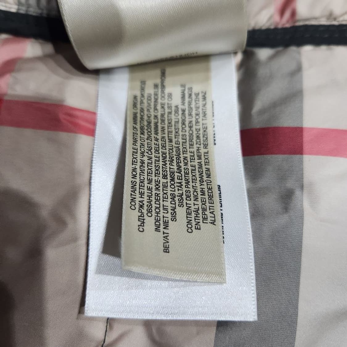 [여M]버버리브릿 카키 구스 패딩 코트[Y61-149] 상품이미지10