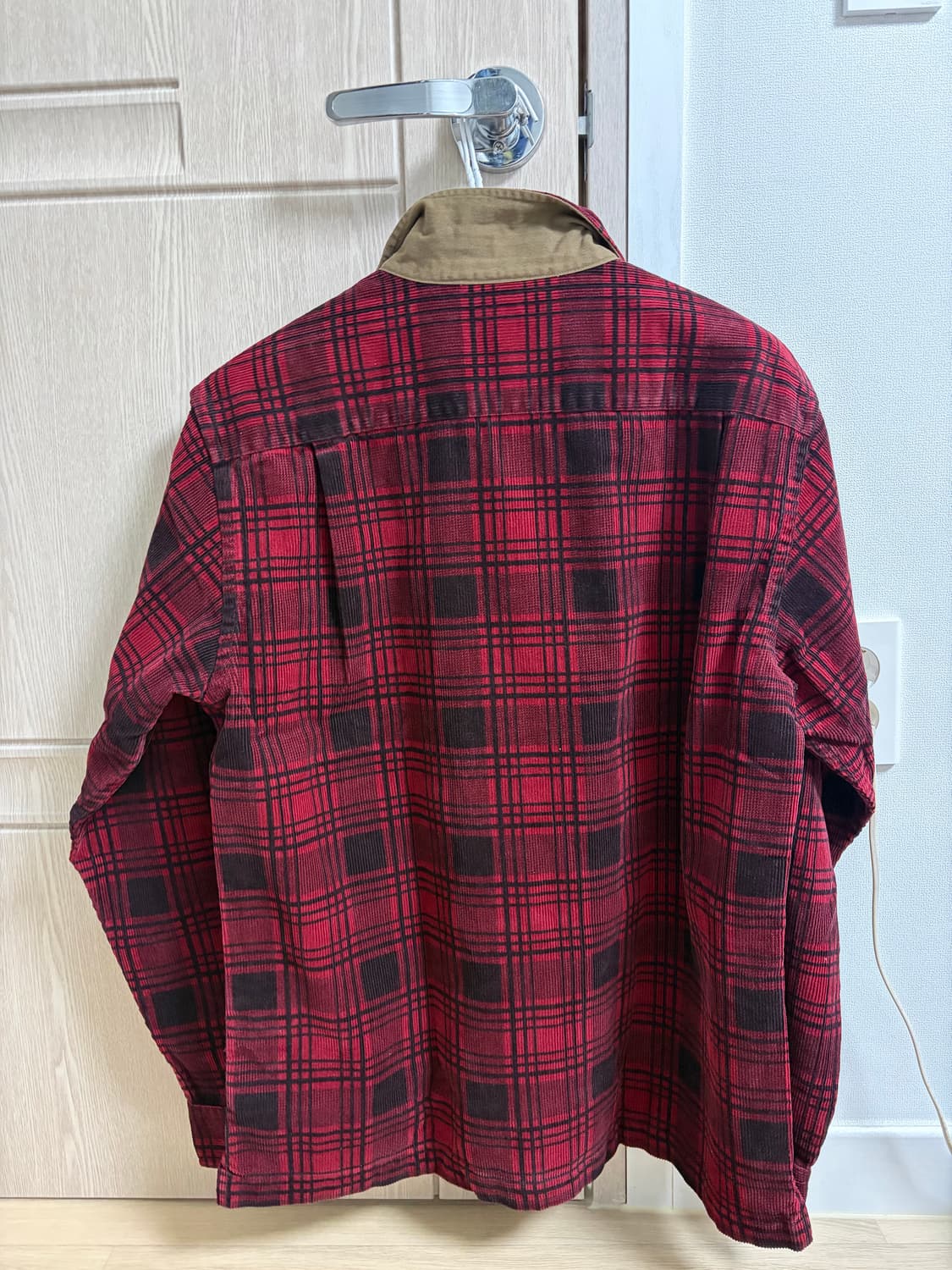 RRL 더블알엘 플래드 코듀로이 캠프셔츠 상품이미지4