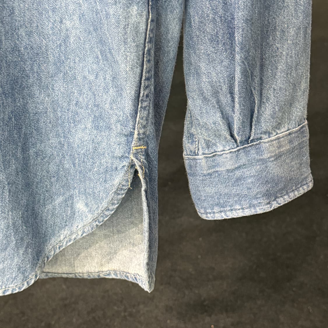 [M] 80s  FIVE BROTHER 데님셔츠 상품이미지4