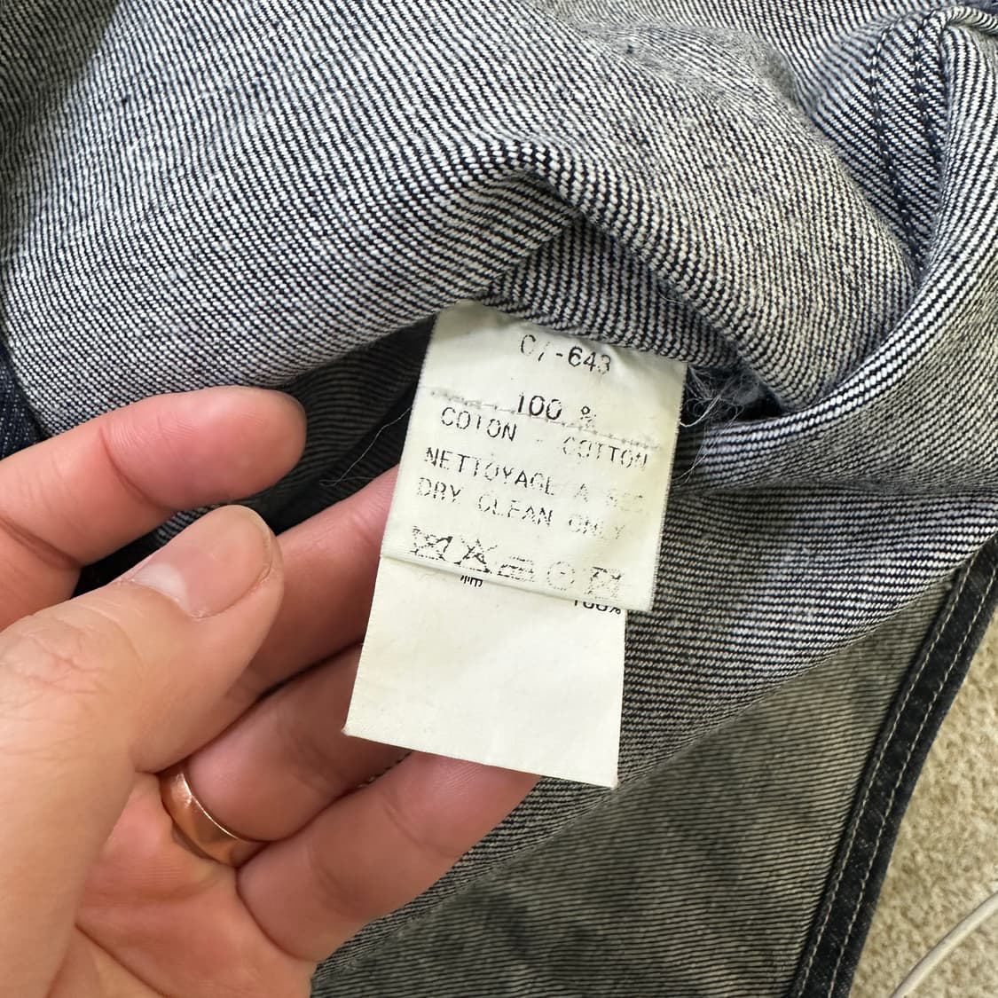 30 리바이스 엔지니어드 진 데님 0316D 상품이미지5