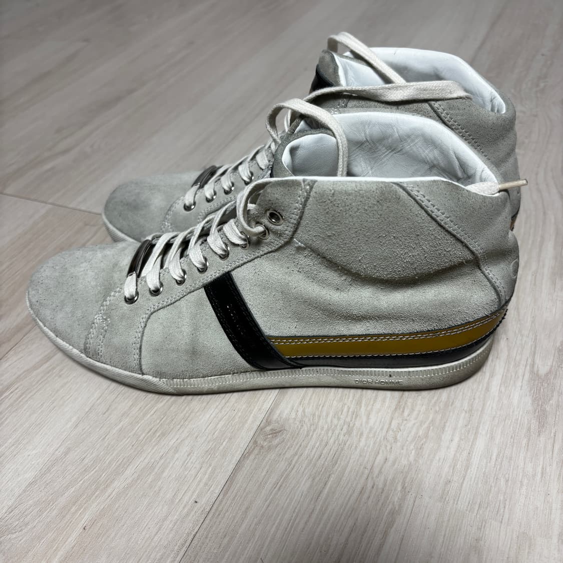 디올옴므 07AW 에디슬리먼 스웨이드 하이탑 스니커 상품이미지3