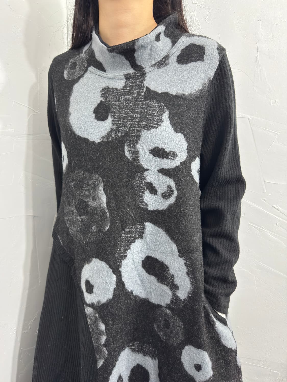 design knit onepiece 상품이미지4