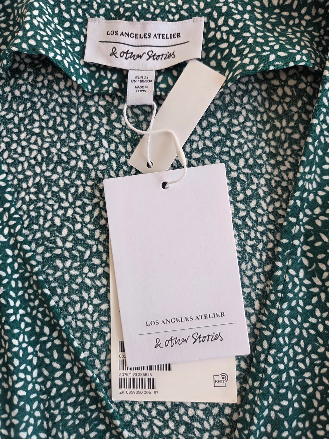 앤아더스토리즈 블라우스 그린 EUR34 상품이미지4